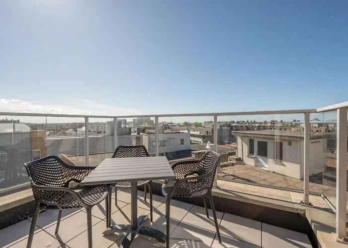 Modern With Private Rooftop Apartment Ostend